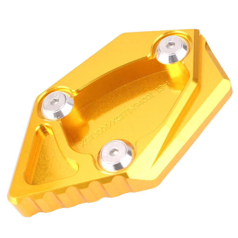 Aluminium Kickstand Pad for Kymco XCITING 400i (2012–2015) Gold