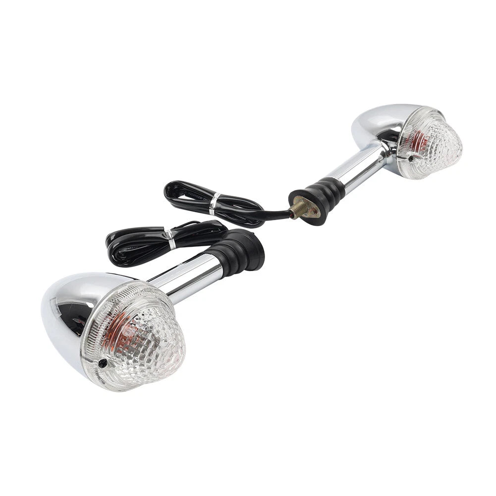 Front/Rear Indicator Turn Signal White For Speedmaster 865 900 EFI Scrambler