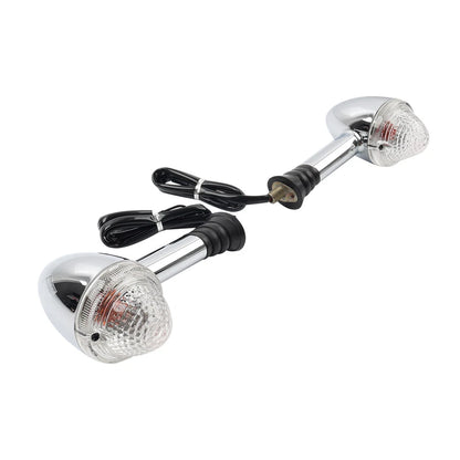 Front/Rear Indicator Turn Signal White For Speedmaster 865 900 EFI Scrambler