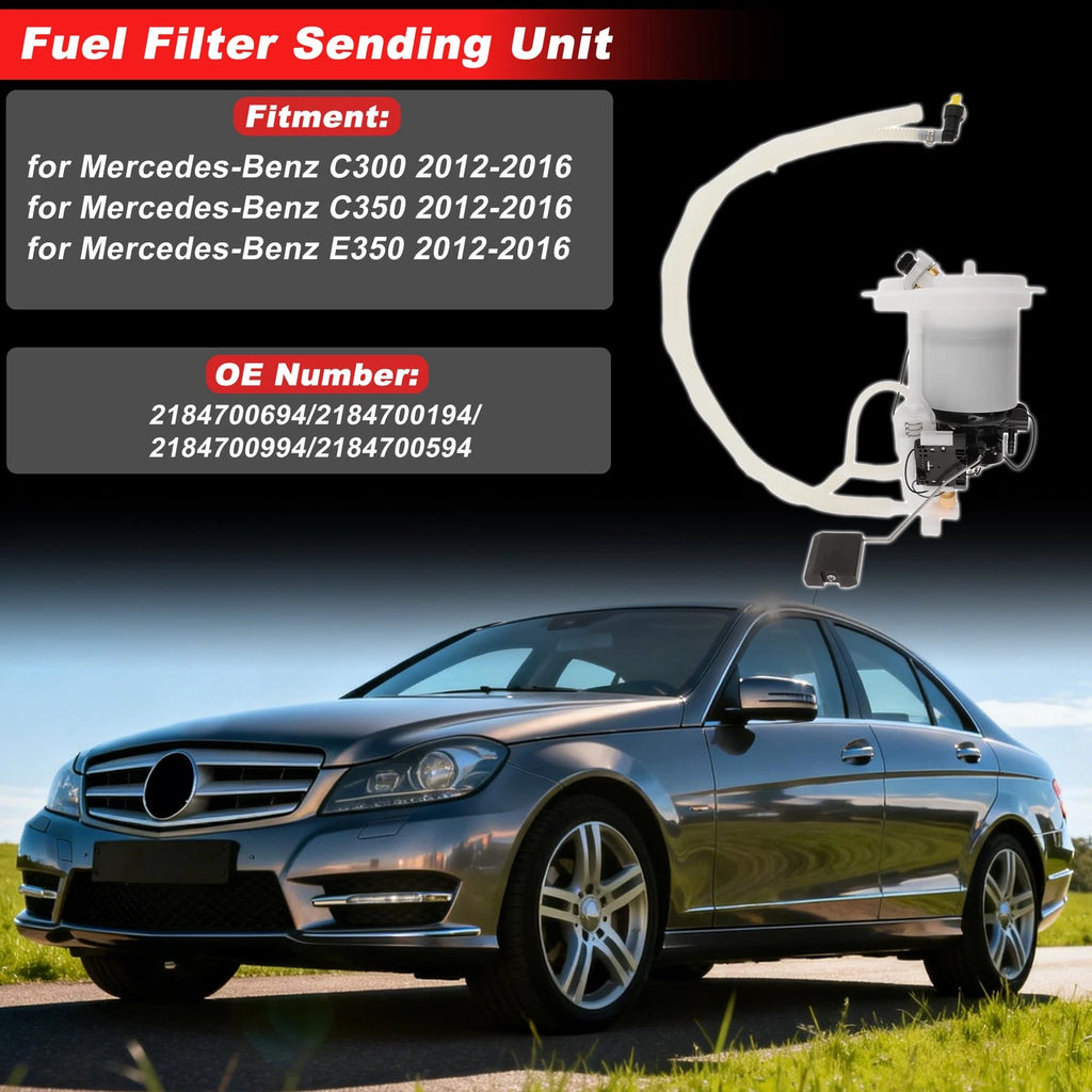 Fuel Filter Assembly for Mercedes-Benz C300 (2012–2016) Replacement