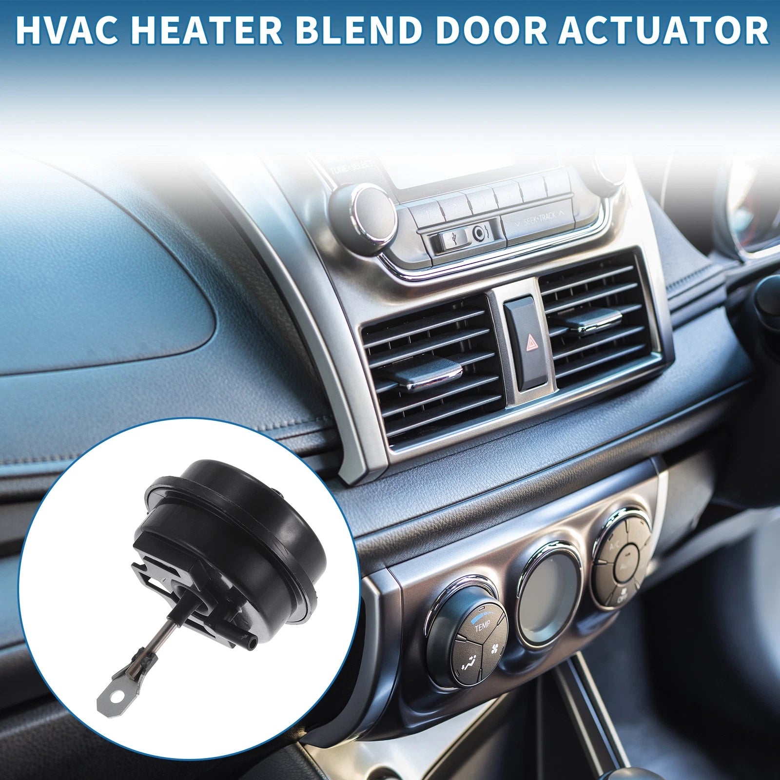 HVAC Heater Blend Door Control Actuator for Chevrolet C4500 (2003–2009)