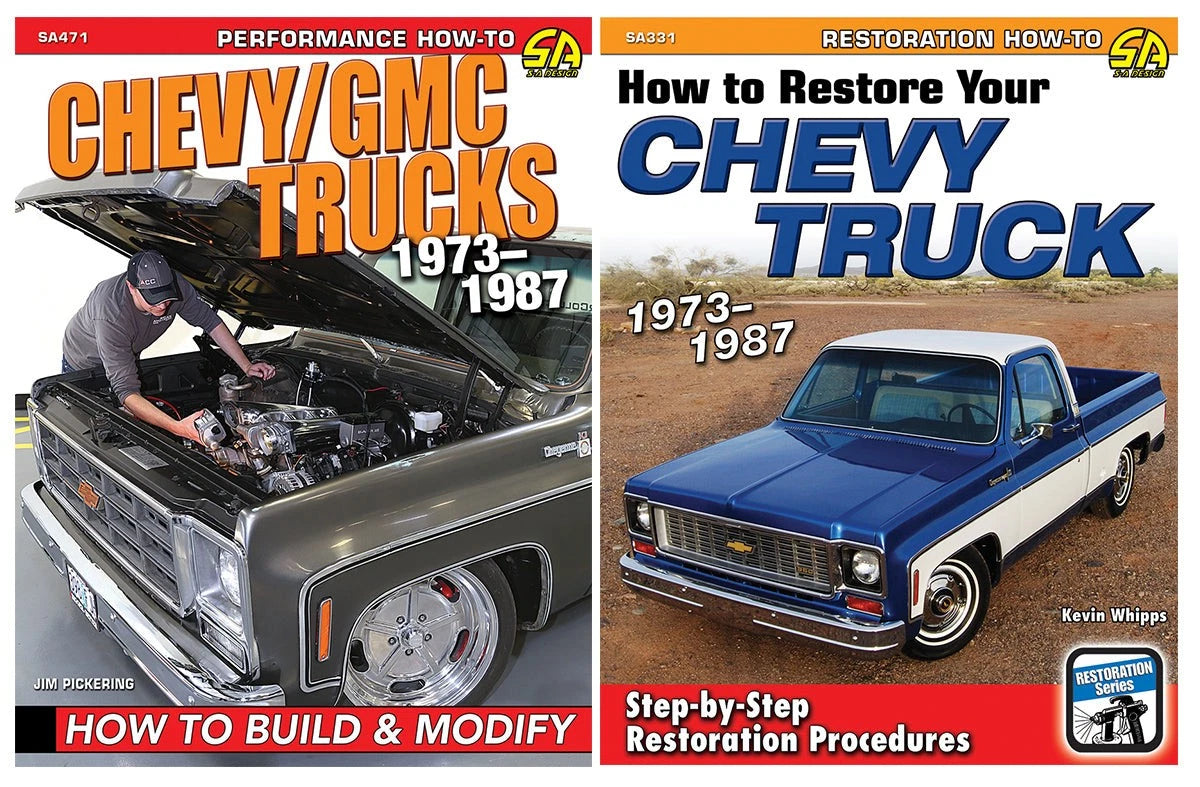 2-Book Set for Chevy/GMC Squarebody Trucks (1973–1987)