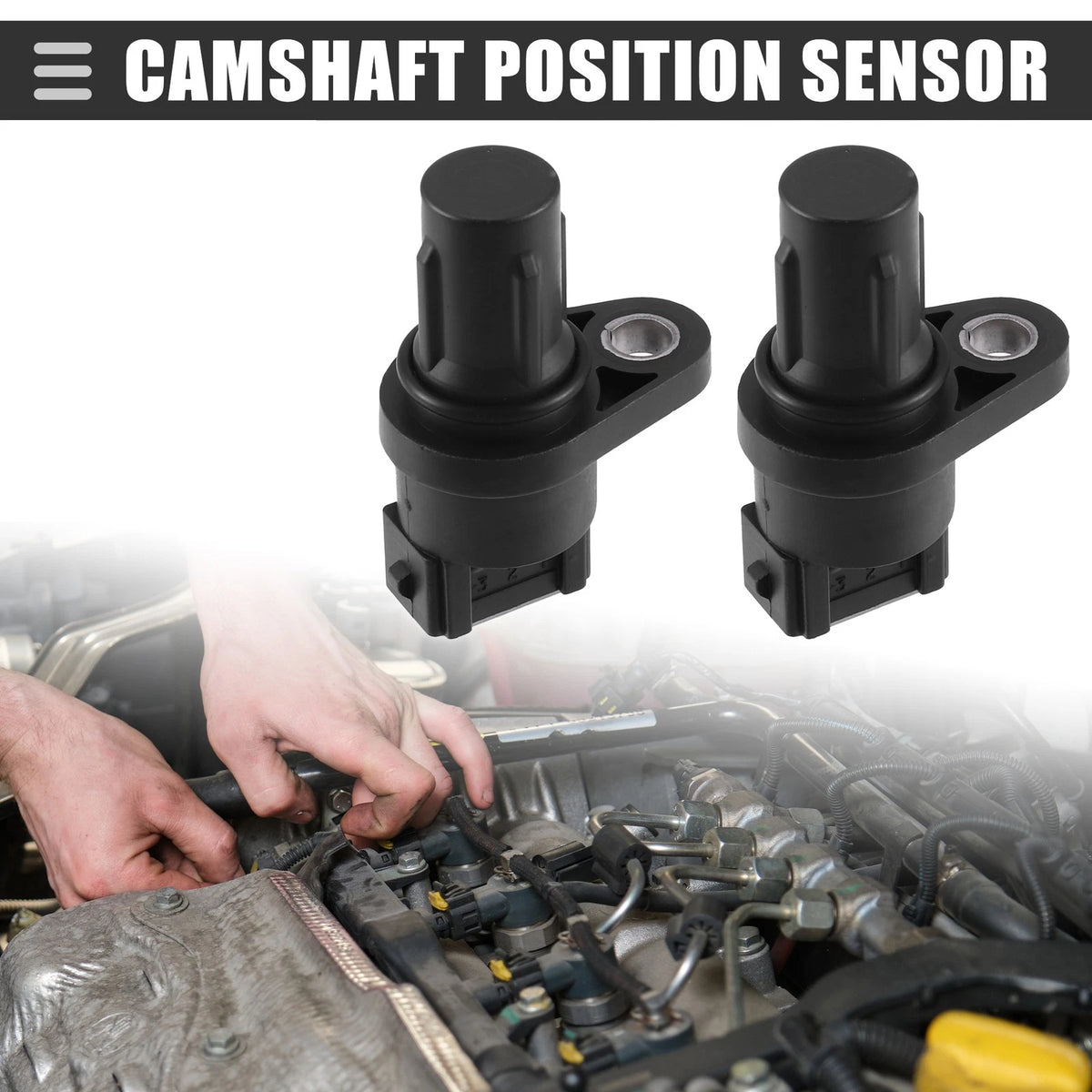 2pcs Camshaft Position Sensor Replacement for Hyundai Accent GLS (2000–2005)
