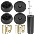 Deck Wheels and Roller Replacement for John Deere 116 116H 180 245 (2000–2010)