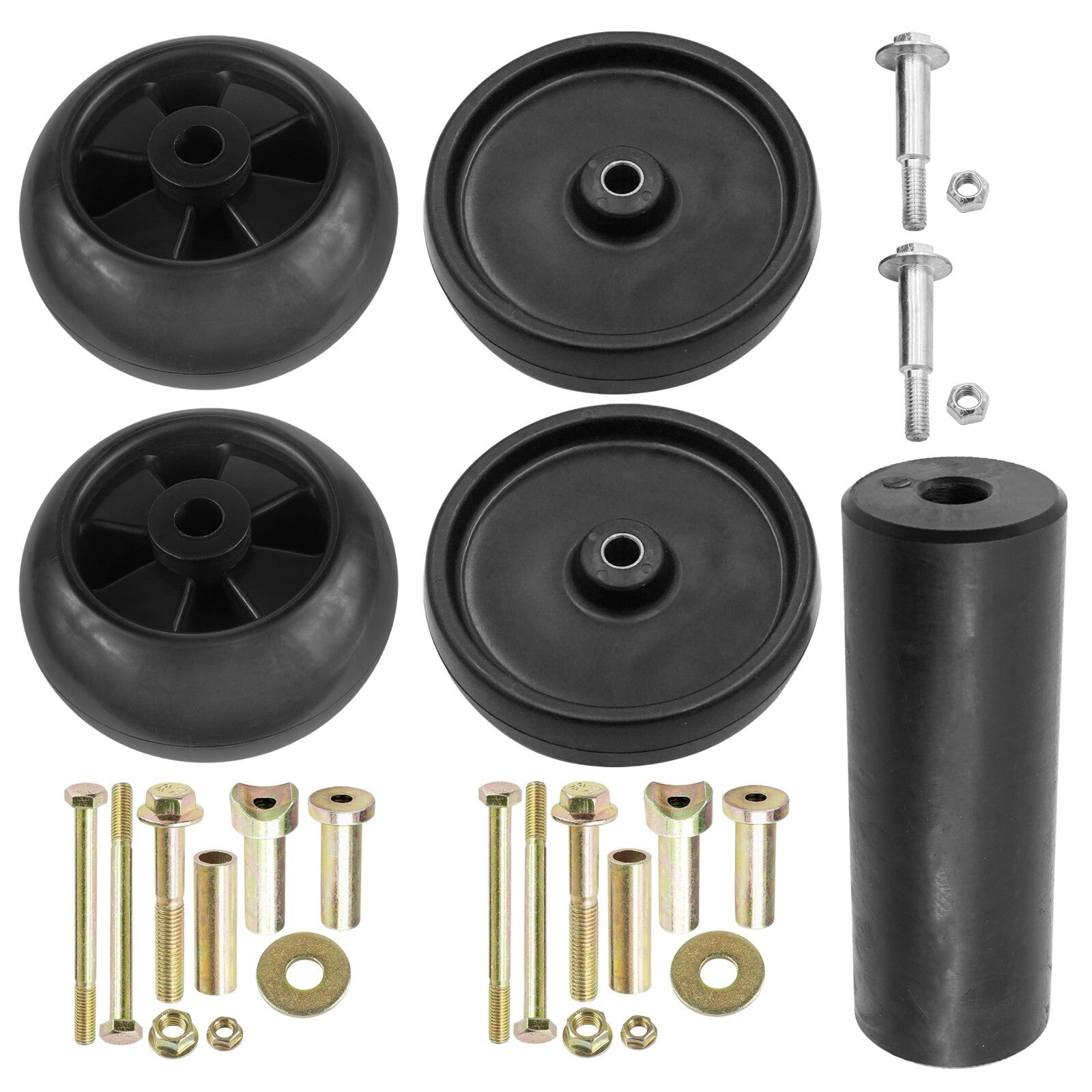 Deck Wheels and Roller Replacement for John Deere 116 116H 180 245 (2000–2010)