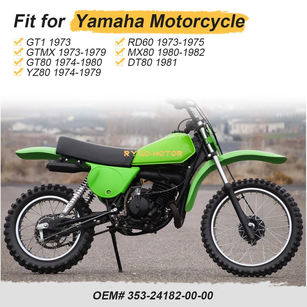 Rubber Cushion & Mount Damper for Yamaha GT1 GTMX GT80 YZ80 (1970–1980)