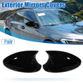 Door Wing Rearview Mirror Cover Cap Pair for BMW 330xi (2005–2006)