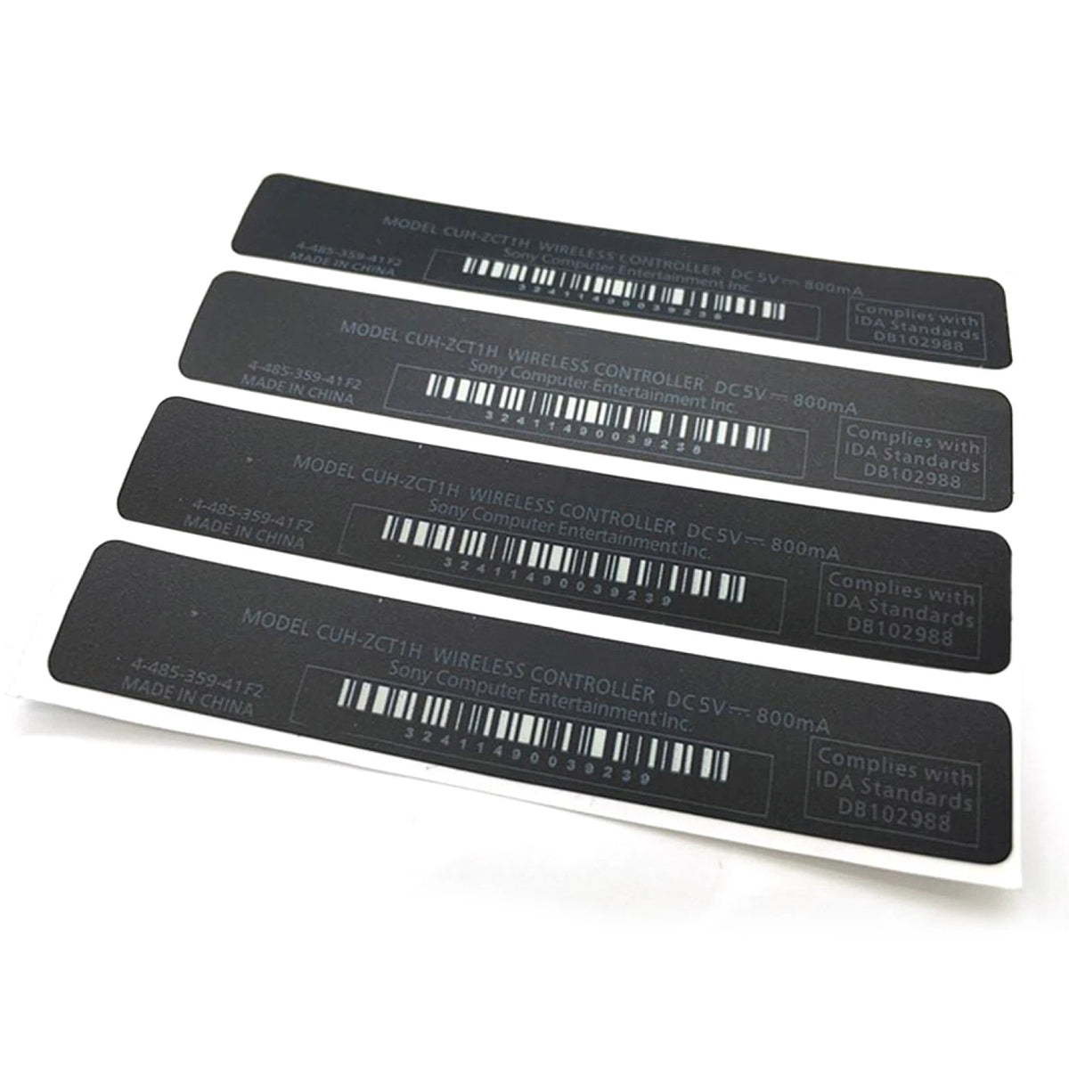 5 Pack Replacement Back Sticker Labels for Playstation PS4 Controller