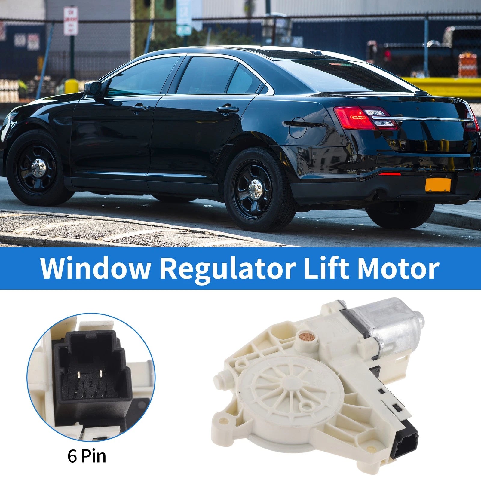 Power Window Regulator Lift Motor for Ford Five Hundred (2005–2007)