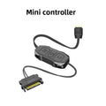 5V ARGB Controller for PC Fan Cooling (Manual Lighting Control)