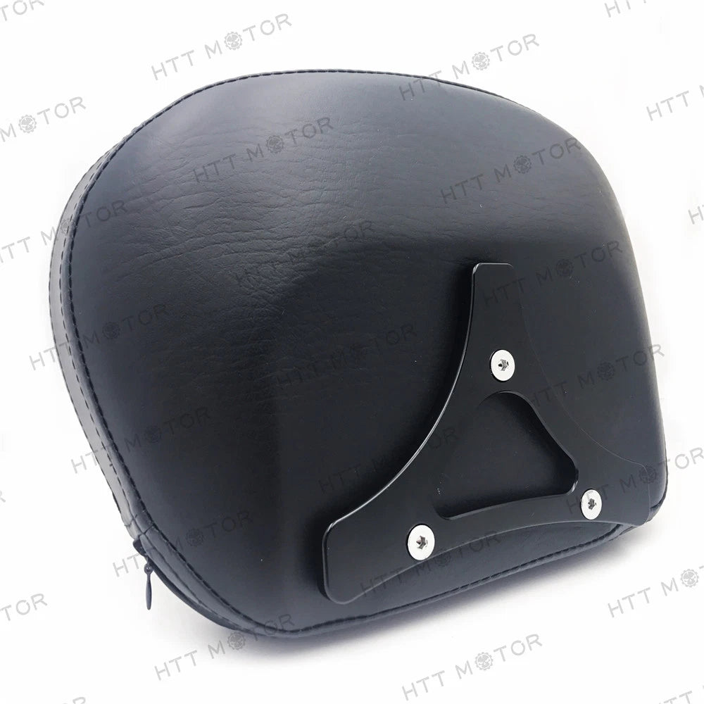 Adjustable Backrest Sissy Bar Luggage Rack for Harley Softail (2000–2005)