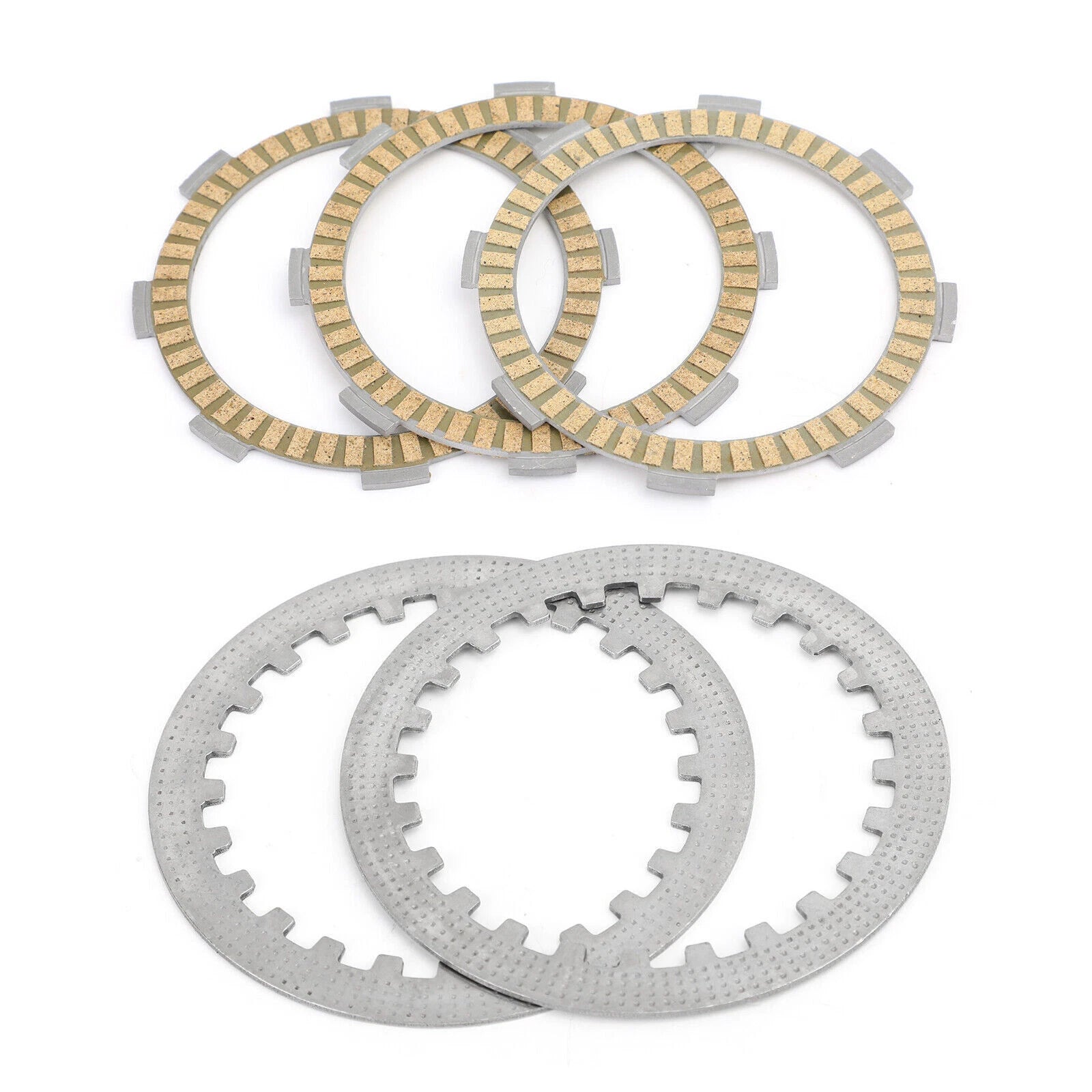 Clutch Kit Steel & Friction Plates for Honda CB MT MTX CRM MBX NSR TLM XZ 50 (T9)