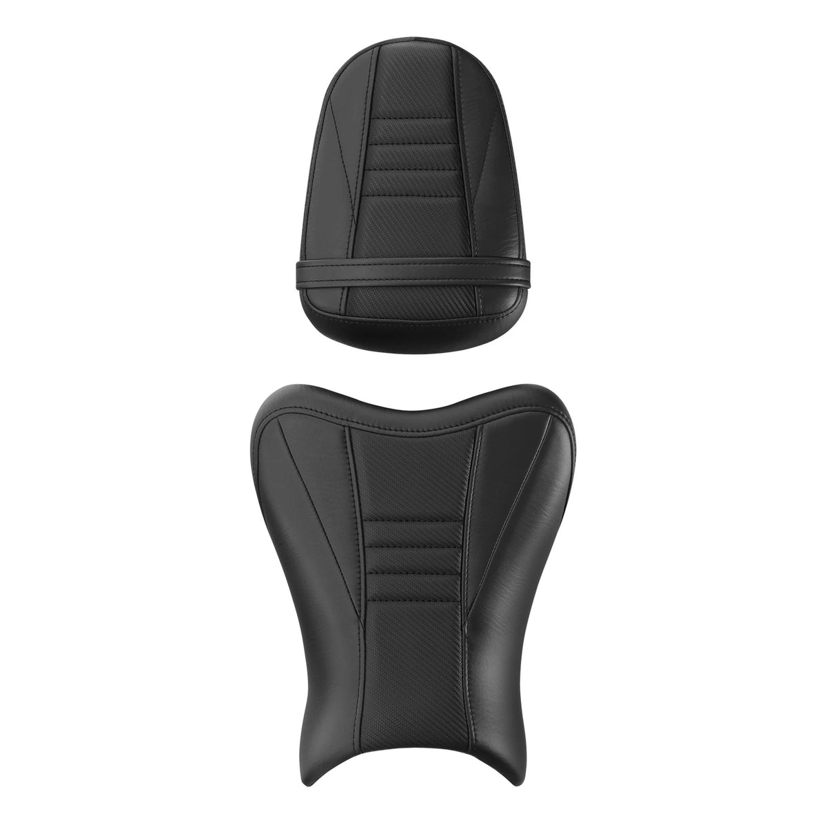 Driver & Passenger Seats for Suzuki GSXR600 GSXR750 (2008–2010) Black