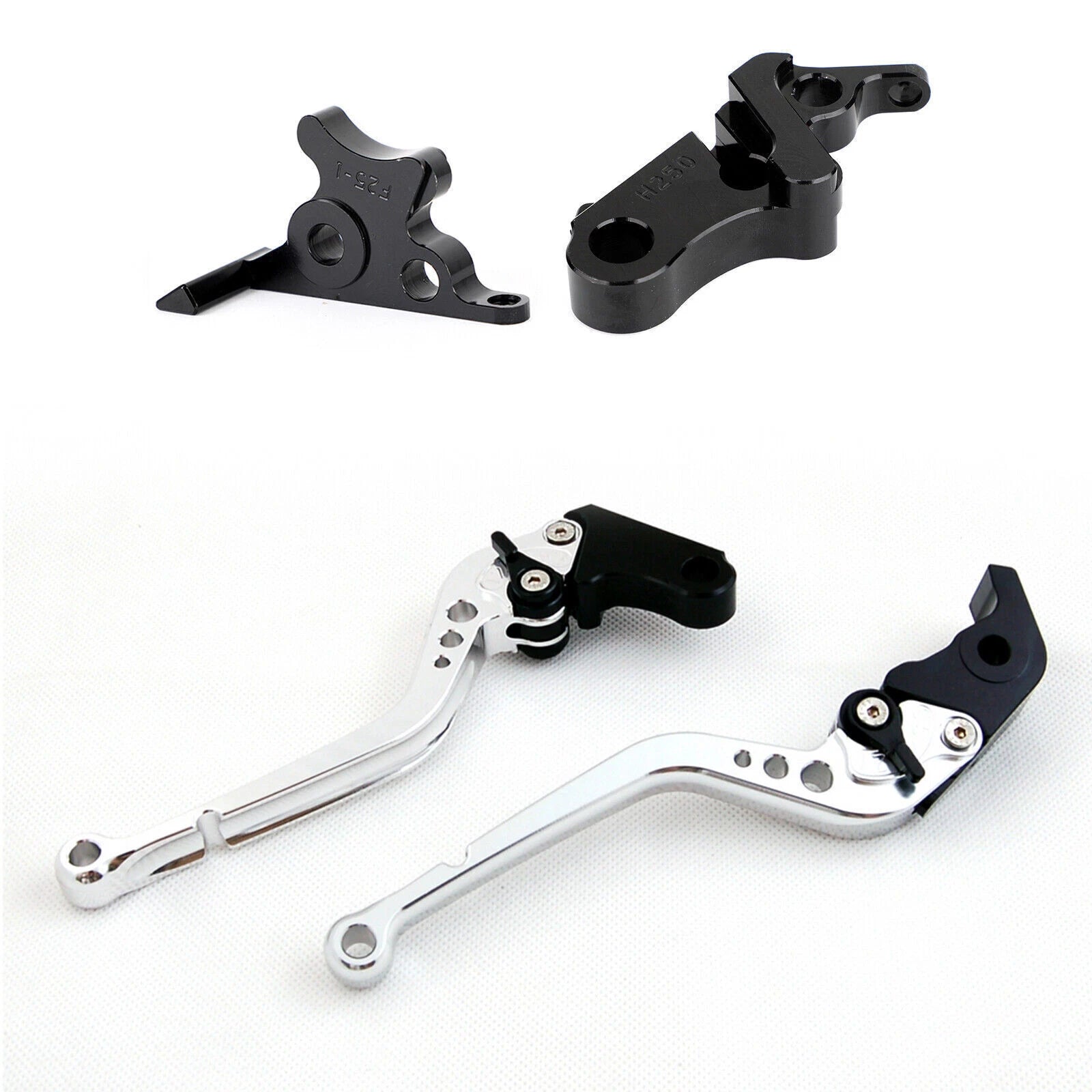 Long Clutch Brake Lever for Honda CBR500R/CB500F/X (2019–2021), CBR300R (2019–2025)
