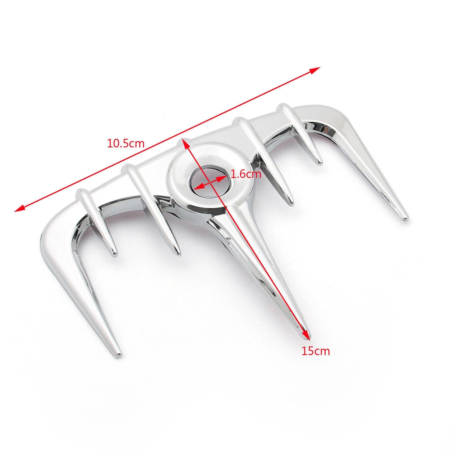 Chrome Fairing Gas Tank Door Trim for Honda GL1800 (2001–2011) T9
