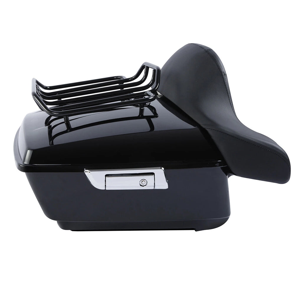 Trunk Backrest Rack Mount for Harley Fatboy FLSTF (2008–2017)