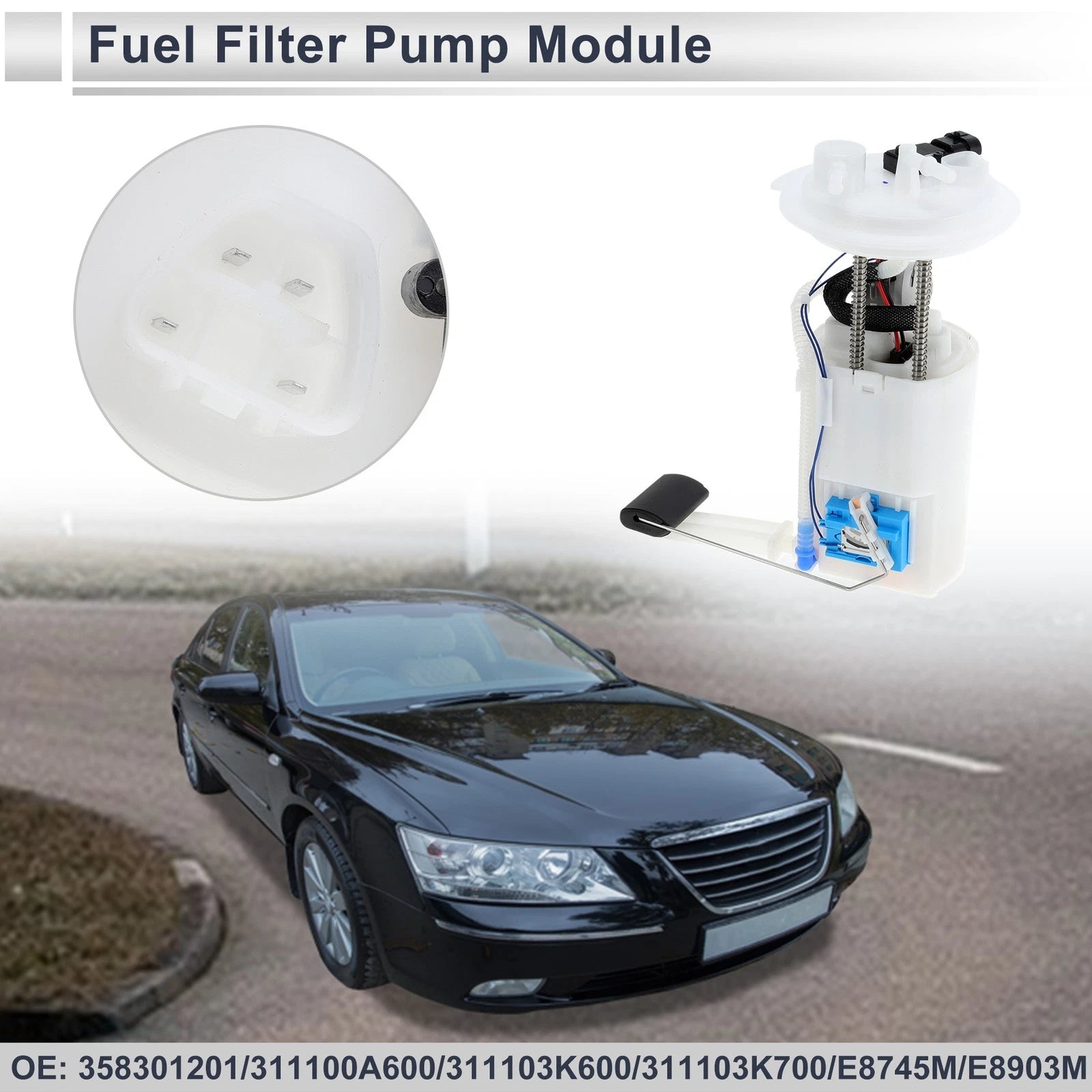 Fuel Pump Assembly Replacement for Hyundai Sonata (2006–2010 2.4L 3.3L)