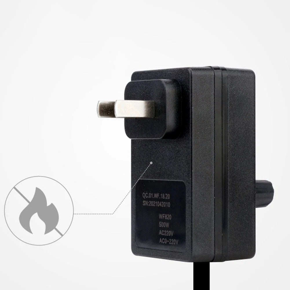 Adjustable Fan Dimmer Switch 500W for Angle Grinder Exhaust (AC220V)