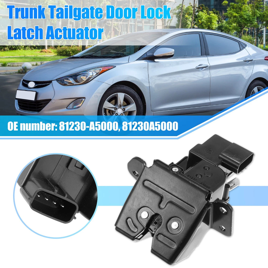 Rear Tailgate Lid Lock Actuator Latch Replacement for Hyundai Elantra GT (2013–2017)