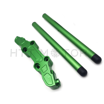Set of 2 Clip-On Handlebars for Kawasaki Ninja 650R EX650 ER6F (2006–2016)