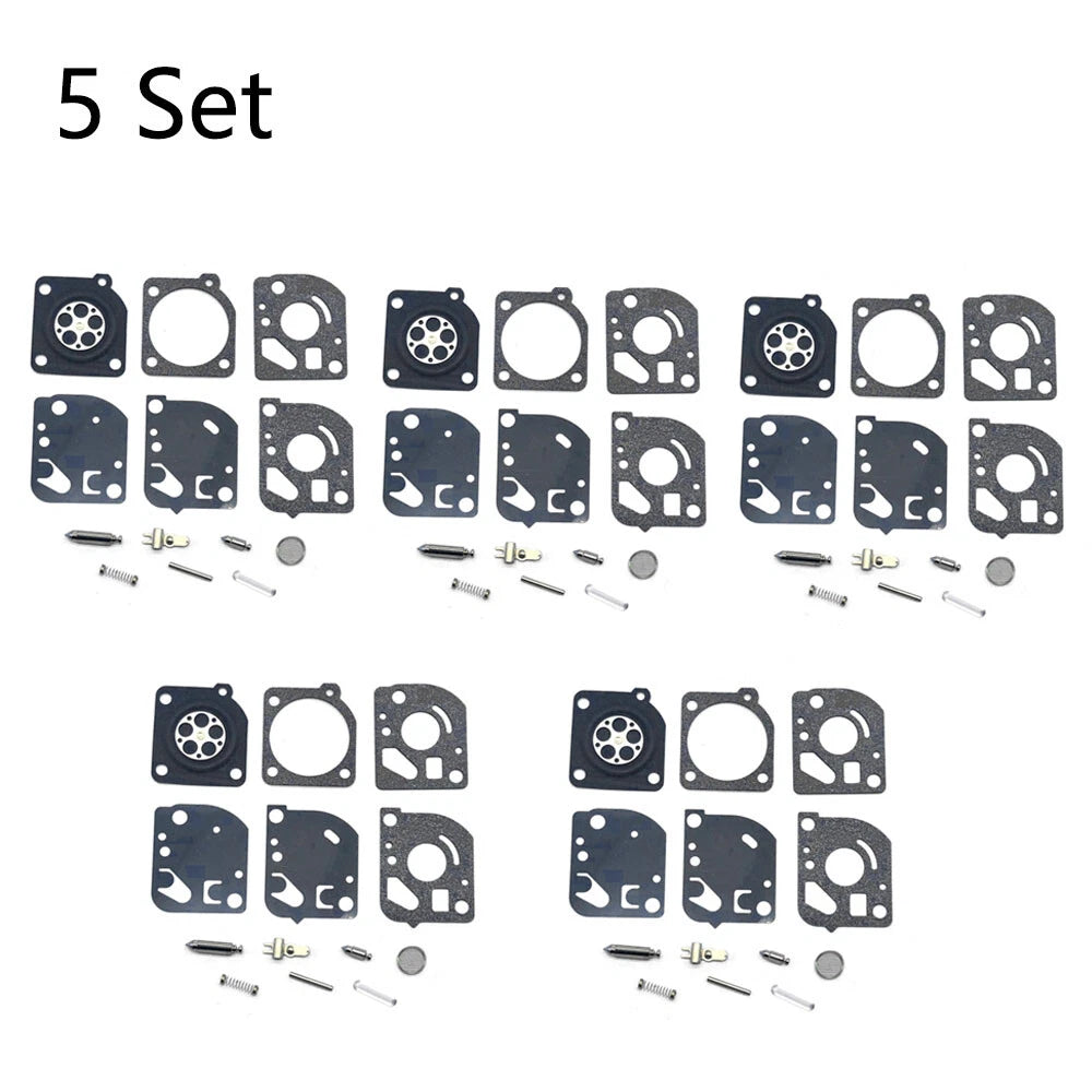 5X Carburetor Kit for Zama RB-52 C1Q-P18 C1Q-P22 Echo PB-1000 PB-1010