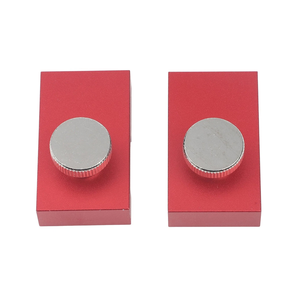 Router Track Adapter with Adjustable Stop Block for Straight Cuts (2.04x1.18in)