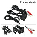 USB + Type C + AUX Socket Base for Cars and Boats (145cm Cable)