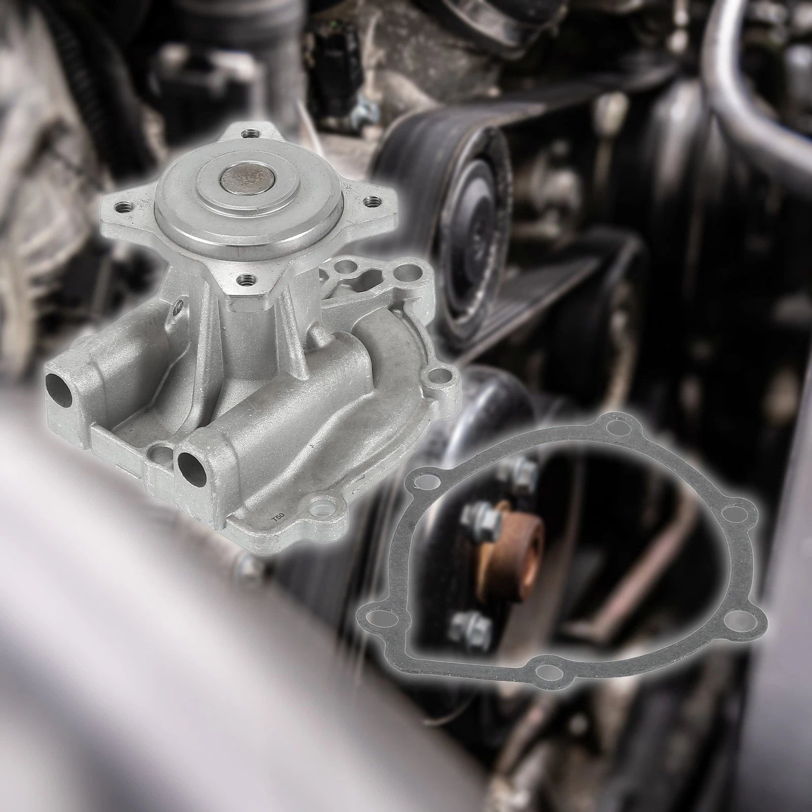 Water Pump Replacement with Gasket Kit for Chevrolet Tracker (1999–2008)