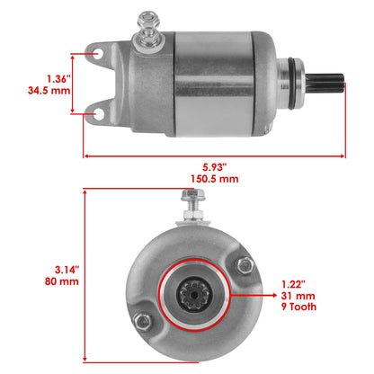 Starter Replacement for KTM 250 Xcf-W Xcf-W 2006–2013 and 250 EXC-F 2007–2013