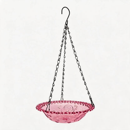Bird Bath and Feeder Hanging Device for Patio Balcony Garden