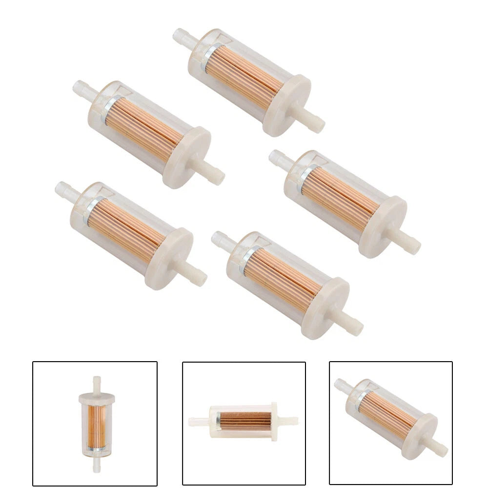 5pcs Inline Fuel Filter for B & Stratton (695666, 5065, 14469B)