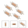 5pcs Inline Fuel Filter for B & Stratton (695666, 5065, 14469B)