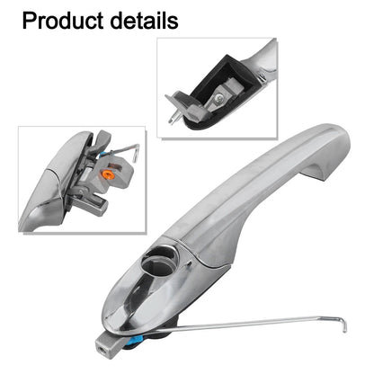 Outer Chrome Handle Replacement for Fiat Right Hand Drive (RHD)