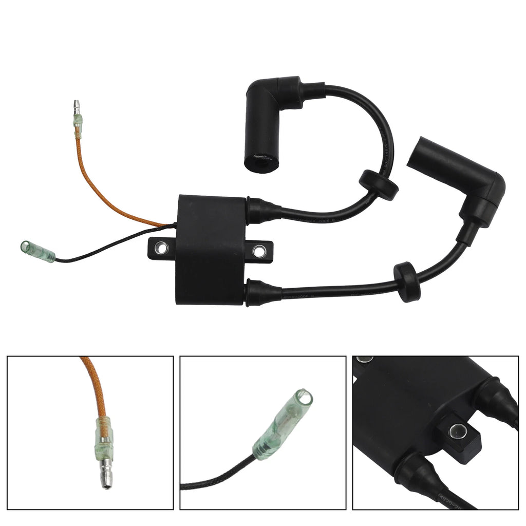 Ignition Coil for Yamaha 9.9hp F9.9 F13.5 F15 25HP 66M-85570
