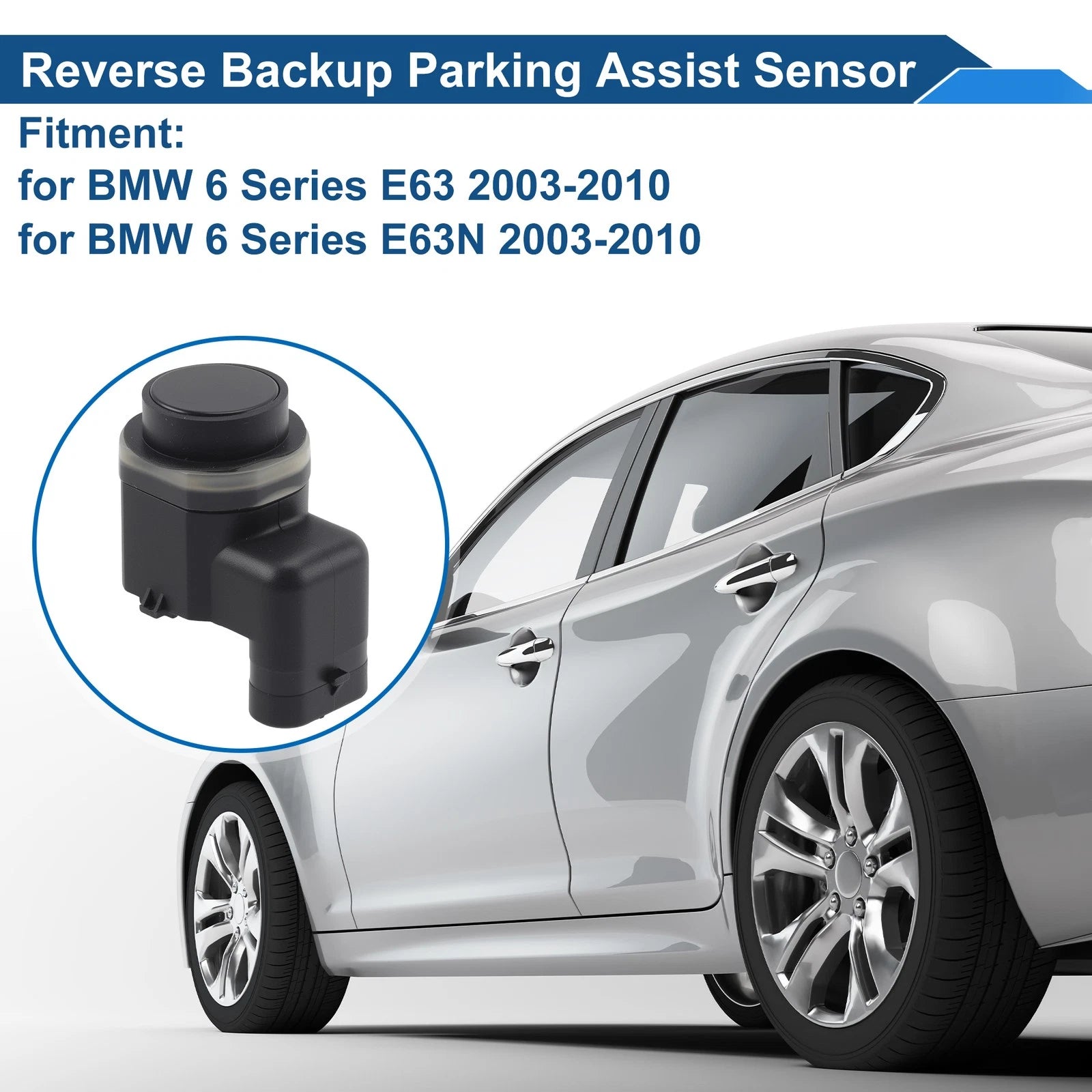 Reverse Backup Parking Sensor for BMW 6 Series E63 (2003–2010) No.66207970546