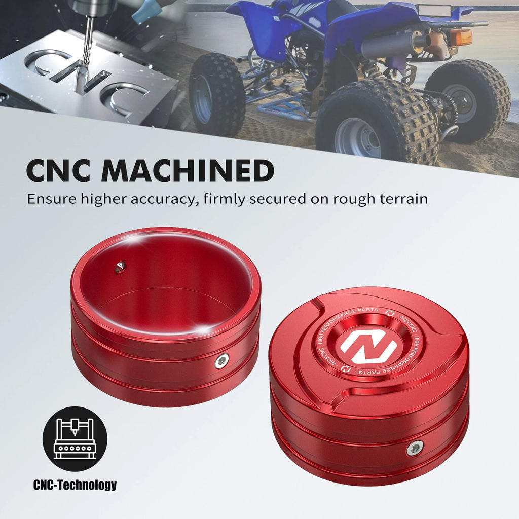 Front Bumper End Caps Plug Damper for Yamaha Blaster YFS200 (2000–2006)