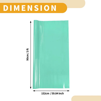 Turquoise Vinyl Wrap Film for Car (90x152cm)