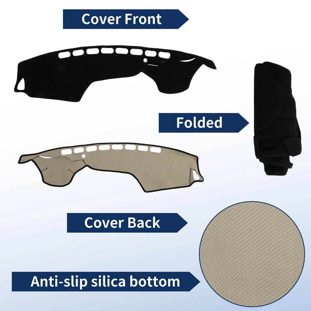 Dash Cover for Mazda MX-5 (2015–2022) Polyester Black