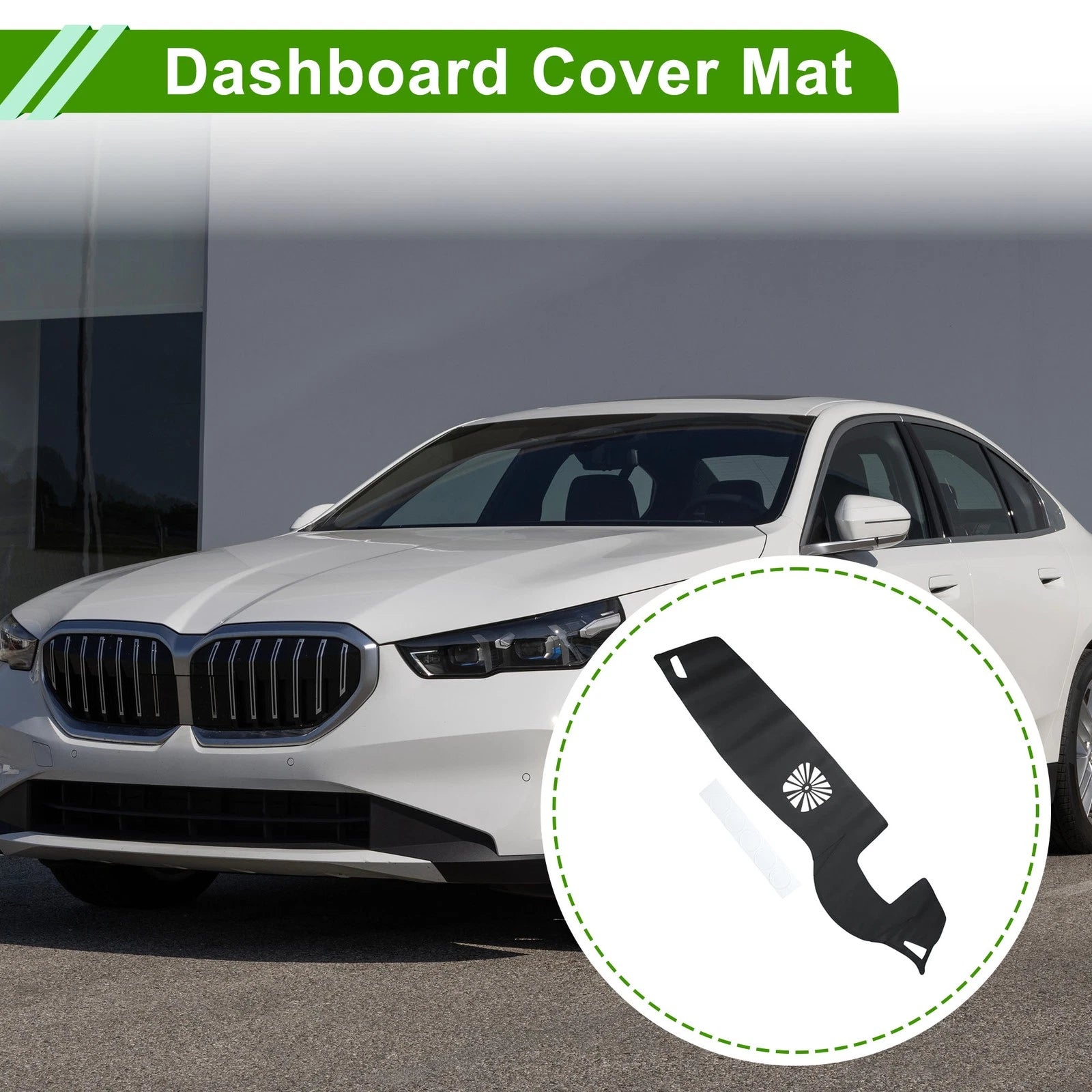 Dashboard Cover Mat for BMW 7 Series (2009–2014) Dash Black