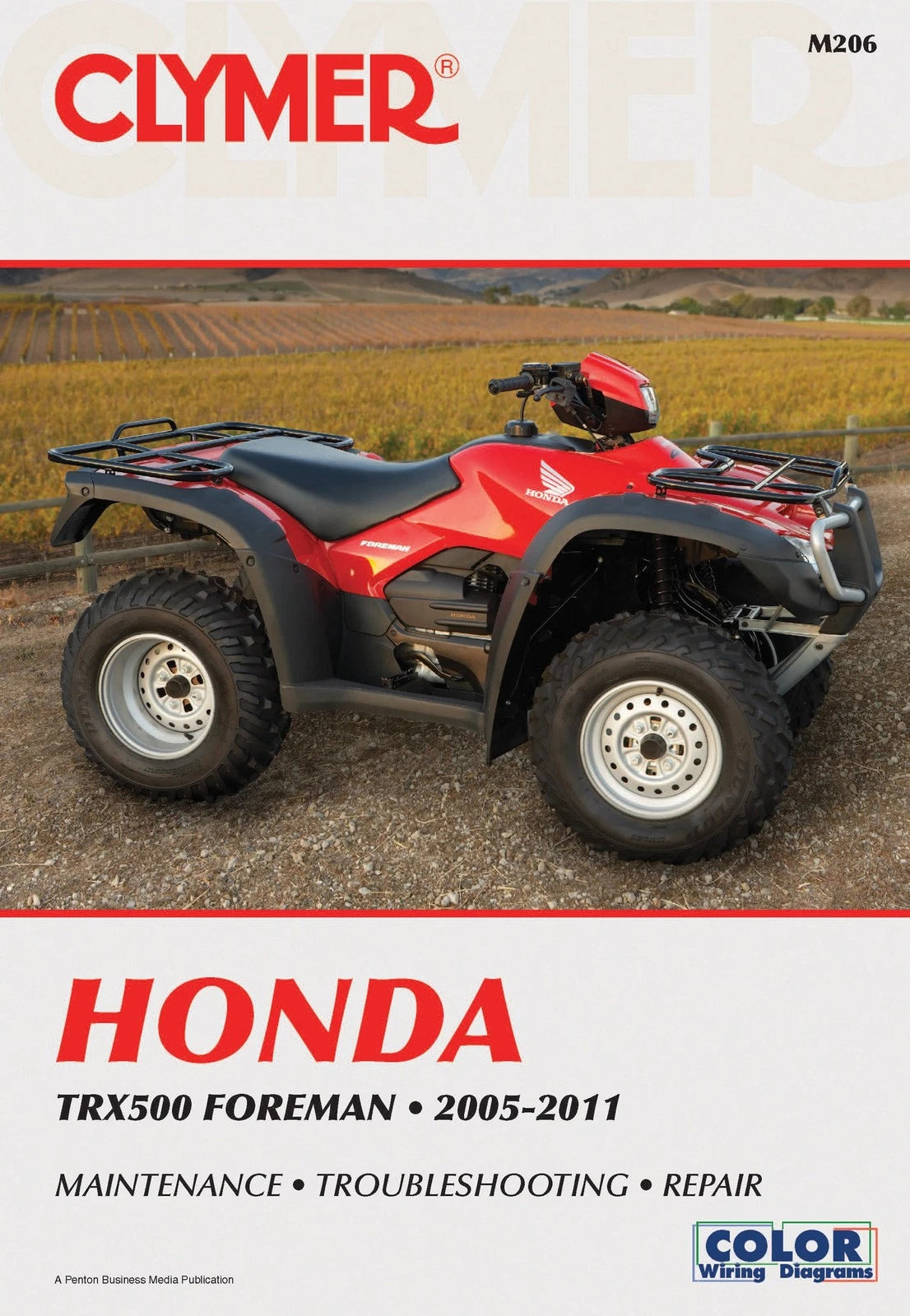Clymer Repair Manual for Honda TRX500 Foreman (2005–2011)