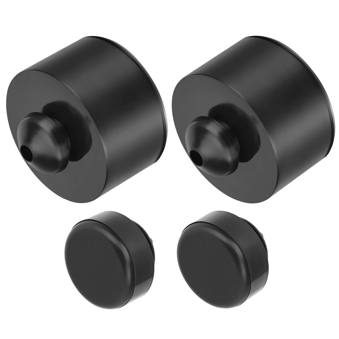 Set of 2 Rubber Cushions for Honda TRX300EX TRX300X TRX450R TRX450ER (2004–2014)