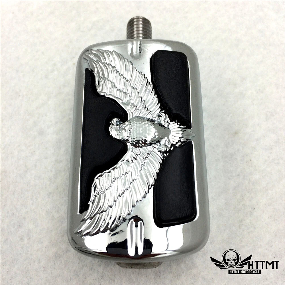 Chrome Eagle FootPeg Shifter Peg for Harley Street Bob FXDB (2012–2017)
