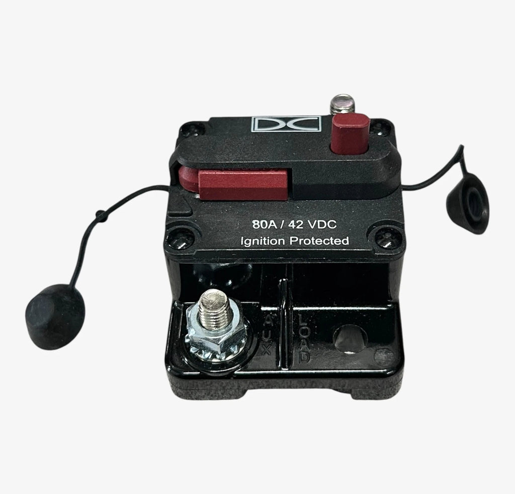 80A Ignition Protected Circuit Breaker for DC Applications (42VDC)