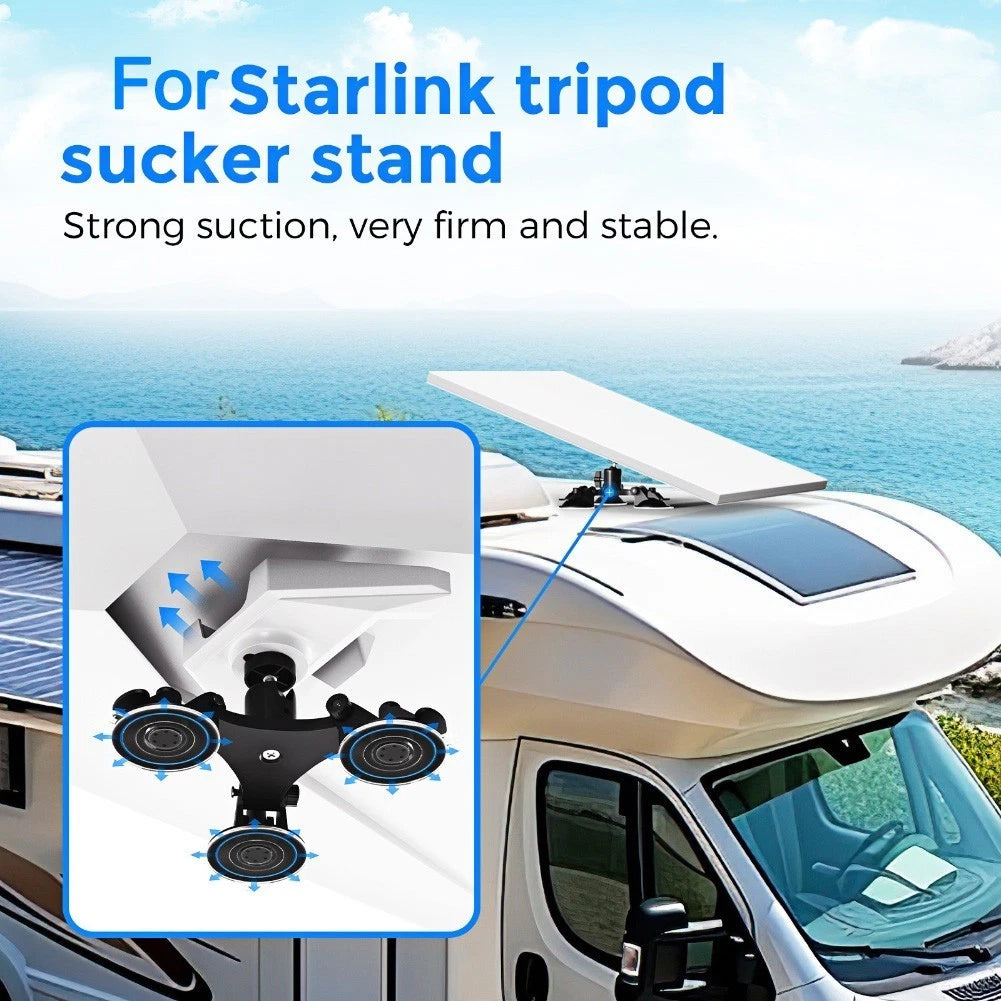 Suction Cup Roof Mount for Universal Use (Tool-free Installation)
