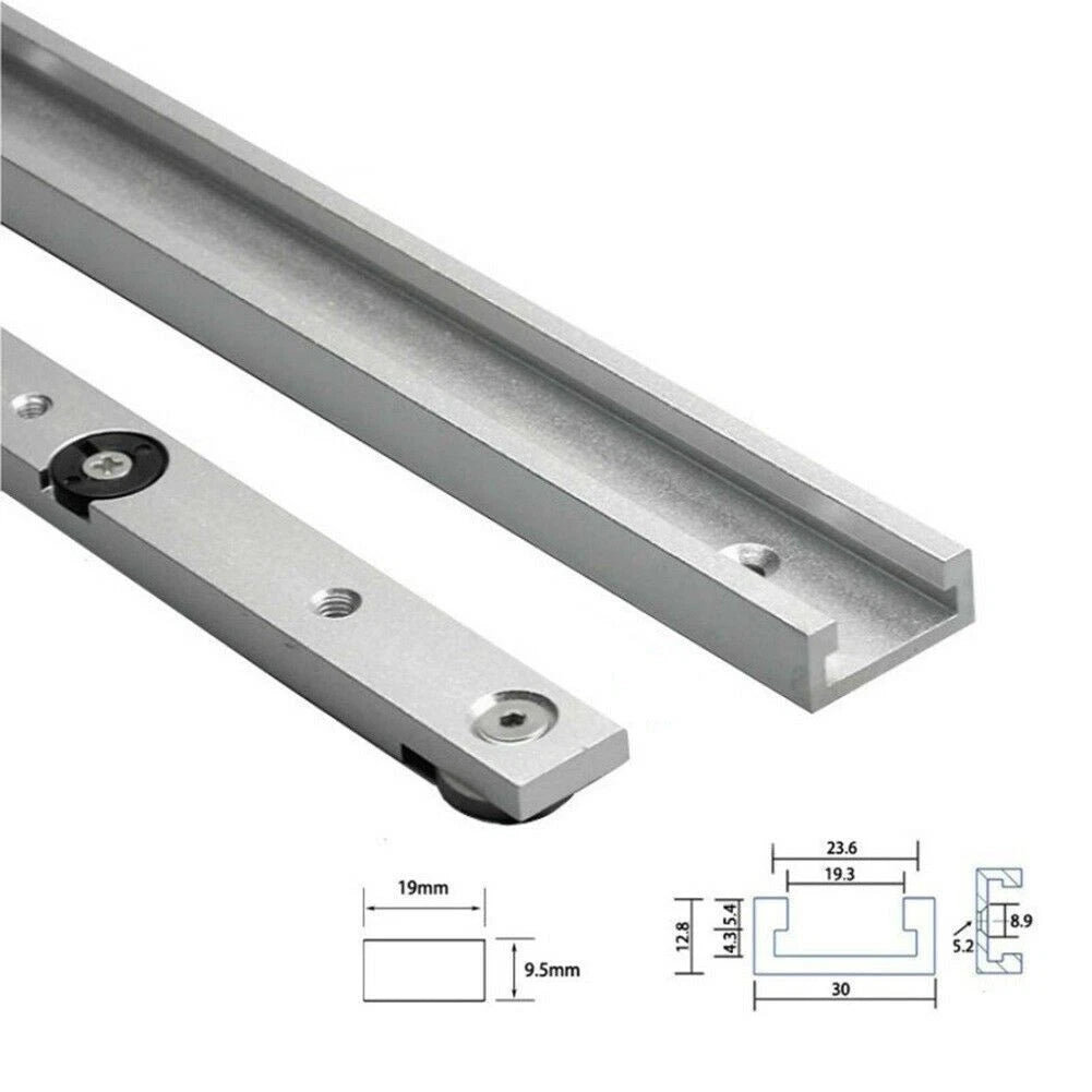 30mm T Track Miter Bar Tool for Universal Use (No Specific Years)