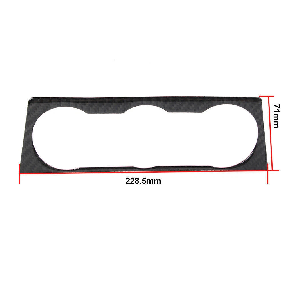 Carbon Fiber AC Switch Panel Trim for Subaru Forester (2013–2018)