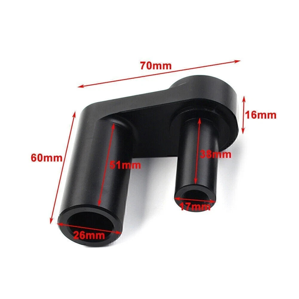 Handlebar Risers Kit for BMW R1200RT R1250RT (1.625" Back Move)