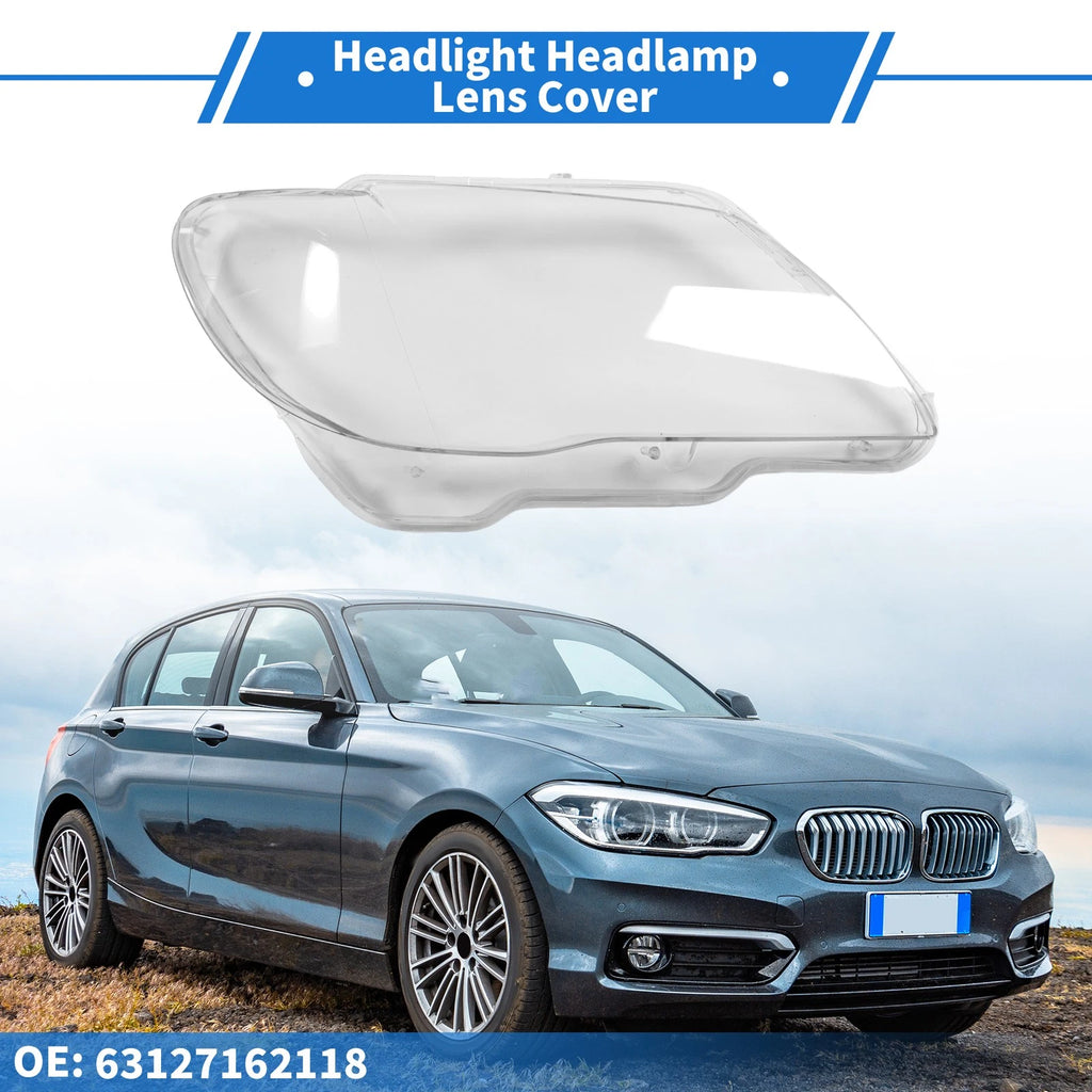 Headlight Lens Cover Front Right Replacement for BMW 7 Series E65 (2002–2008)