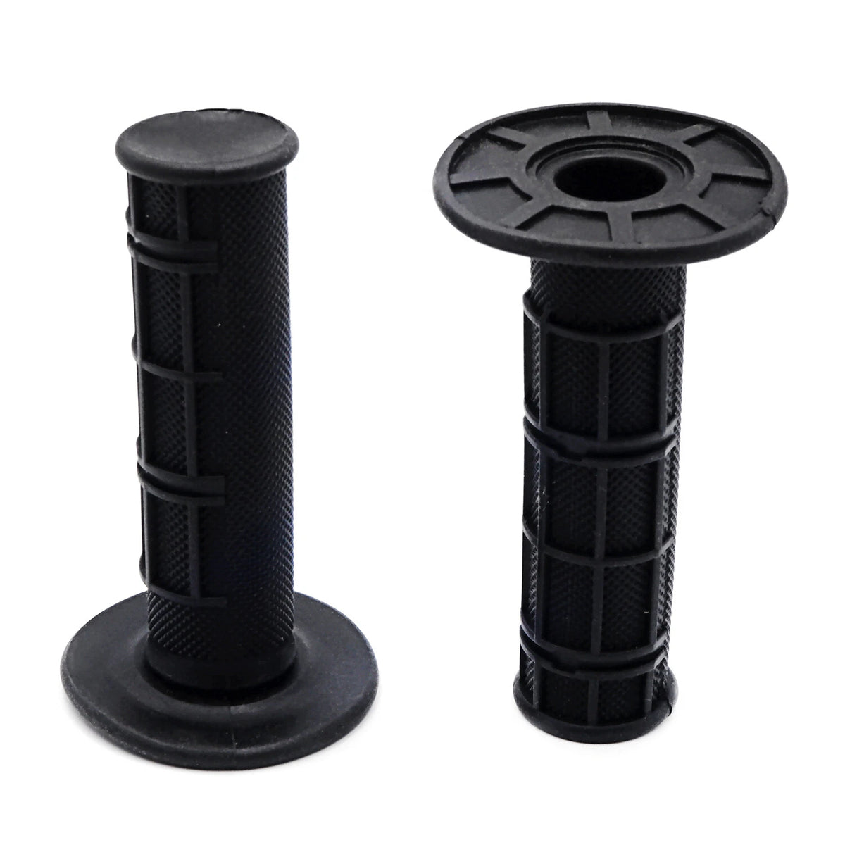 7/8" Handle Bar End Grip for Universal Motorcycle (POE, Gel, Black)