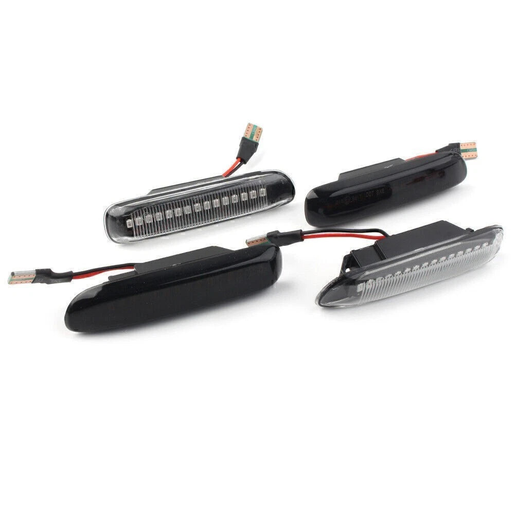 Amber LED Sequential Side Marker Turn Signal Light for BMW 3 Series (1998–2006)